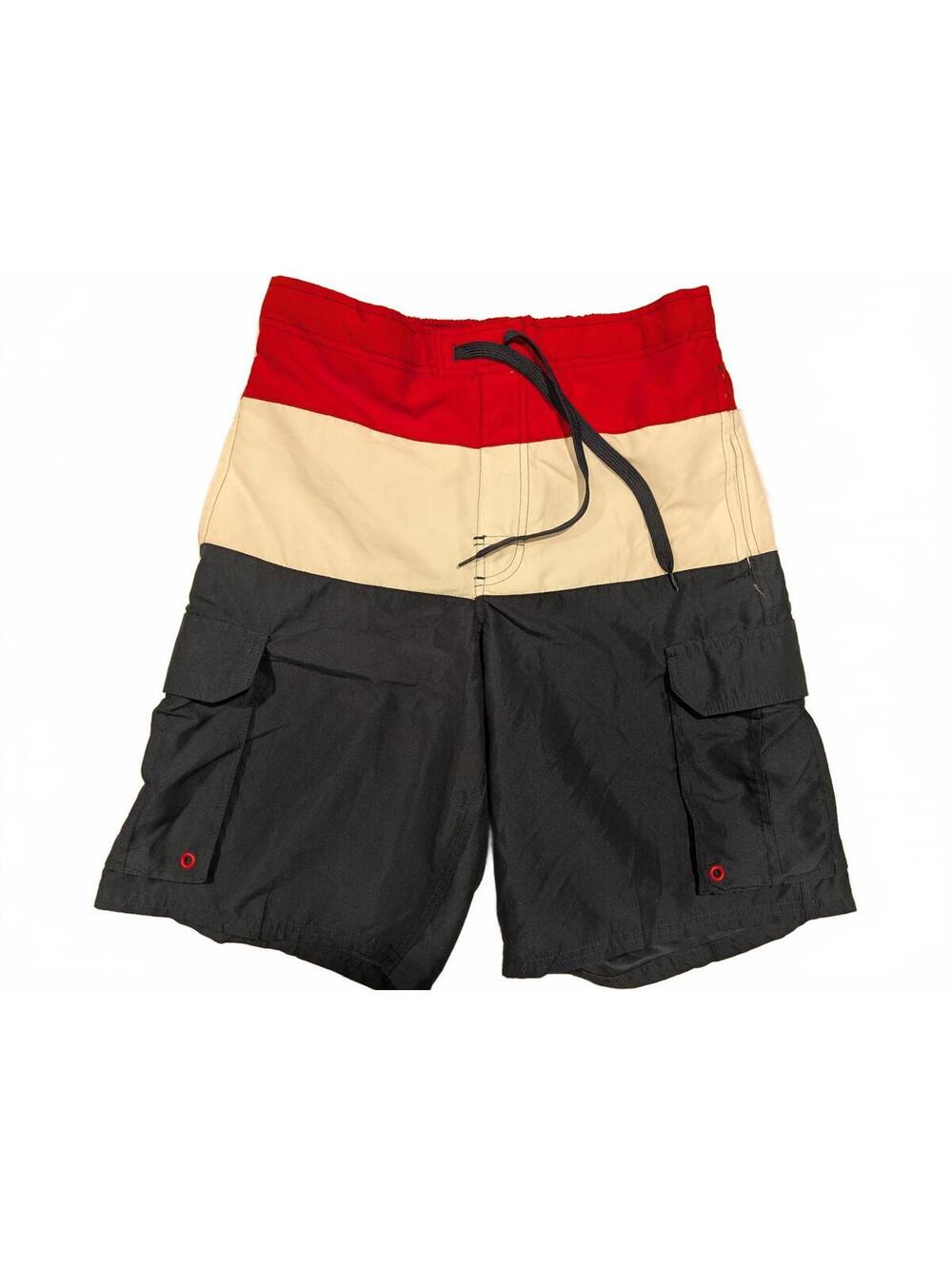 Monument Swim Trunks Colorblock Board Shorts Mesh Lining Size Small Mens 31x10